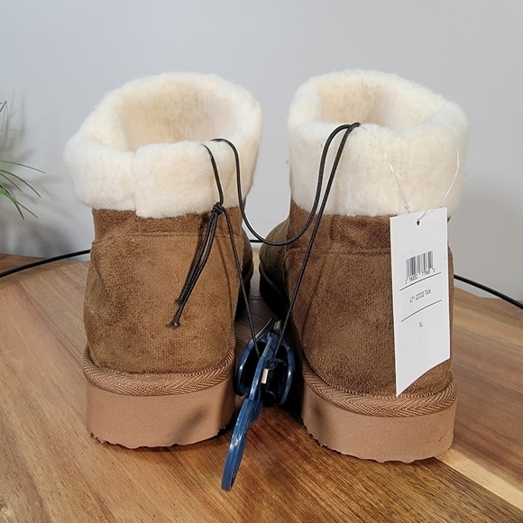 NEW Blue Mountain Memory Foam Slippers Cozy Comfy Size XL - Picture 5 of 13